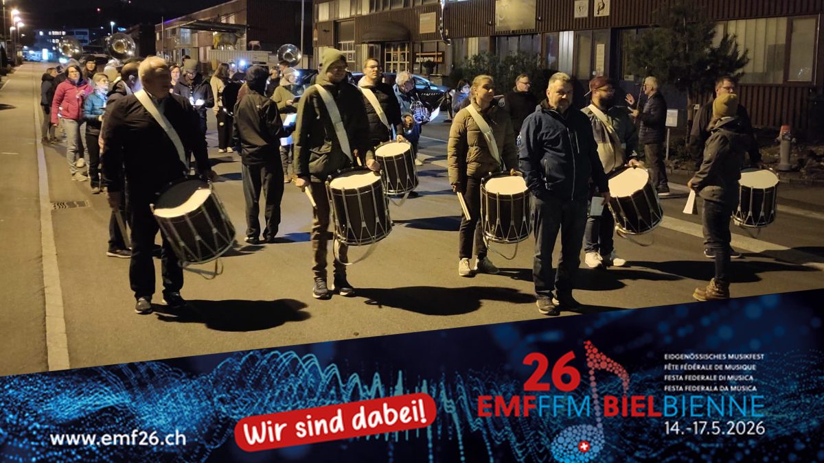 Marschmusik-Proben 2026