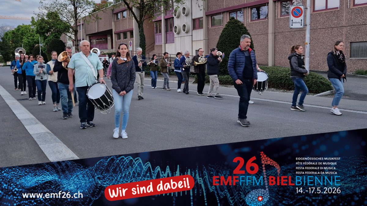 Marschmusik-Proben 2026