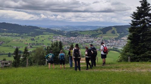 Fronleichnam Schlagzeugwanderung